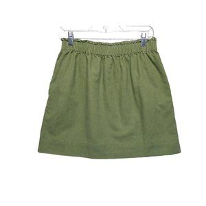 Olive Green Women's Skirt